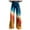 Style51·Blue Womens Slacks, variant on Womens Wide Leg Jeans Fashion High Waisted Casual Denim Pants 90S Floral Printed Loose Fit Slacks Y2K Style Work Trousers For Women