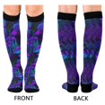 thumbnail image 4 of FORMRS Womens Knee High Socks Casual Long Thick Travel Daily Wear, 1 Pair, Dark Mushrooms Pattern, 4 of 6