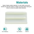 thumbnail image 2 of M6219 Sliding Shower Door Bottom Guide for Sliding Shower Door (Top Hung) Shower Door Guide 1/2 in Channels 4 Pack, 2 of 8