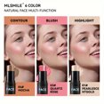 thumbnail image 3 of LNGOOR 6Pcs Contour Stick  Highlighter Stick  Blush Stick 3Pcs Cream Contour Kit with Contour Brush  Create Face Contour  Non-greasy  Waterproof Long-lasting Effect  Highlighter Makeup St, 3 of 6
