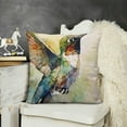 thumbnail image 2 of SHANXI Watercolor Painting Throw Pillow Cover Super Soft Decorative Pillowcases Cushion Covers Square Pillow Shams Home Bedroom Decor 24x24in, 2 of 5