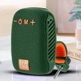 thumbnail image 4 of Altavoz exterior Radio FM portátil resistente al agua compatible con Bluetooth (verde militar), 4 of 6
