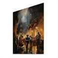 thumbnail image 2 of Designart "Renaissance of Harlem Jazz IV" African American Print on Natural Pine Wood, 2 of 5