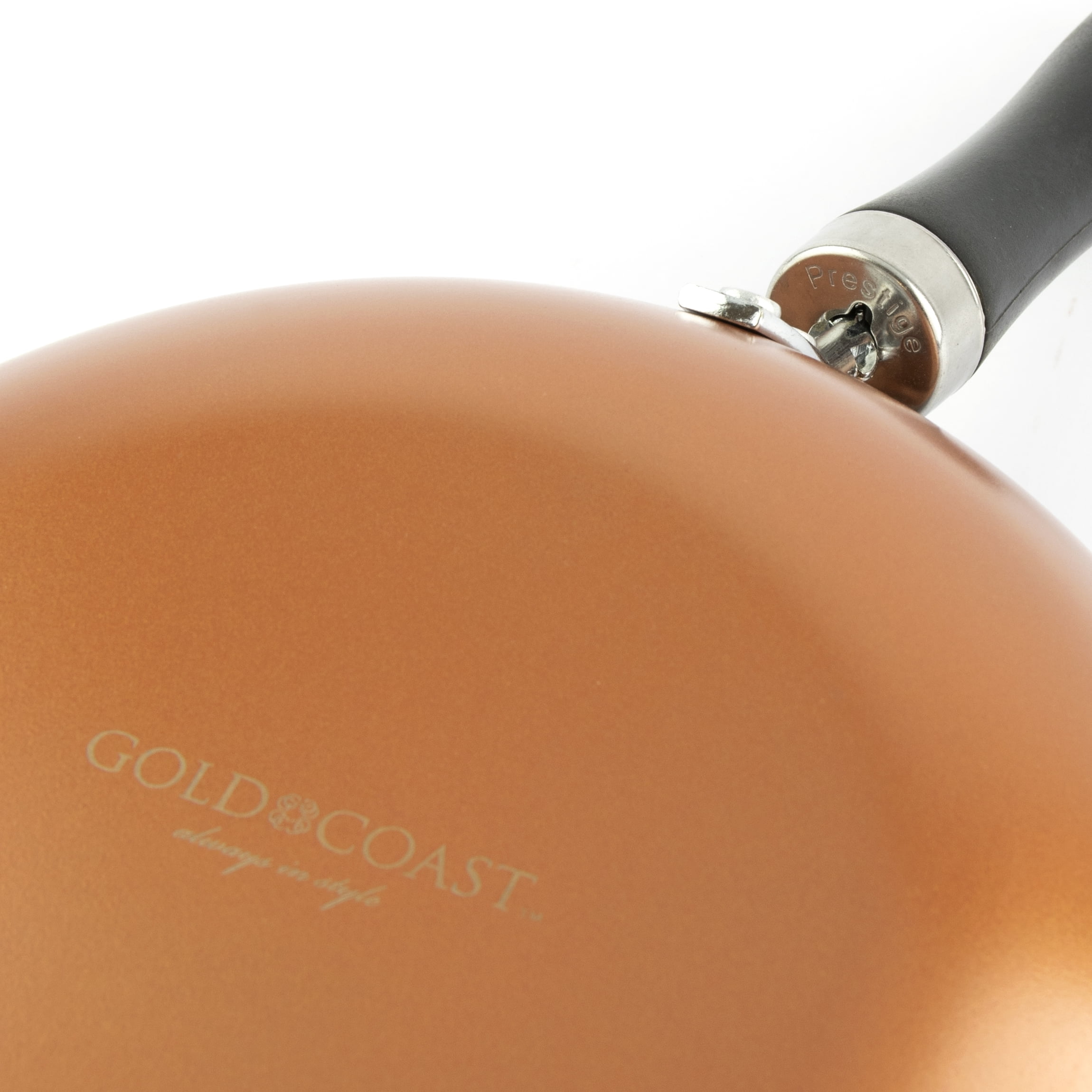 Gold Coast 10 inch Non-Stick Deep Fry Pan in Copper