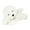 White, variant on Khaki Soft Plush Puppy Dog Toy Simulation Teddy Bear Style Stuffed Animal For Children