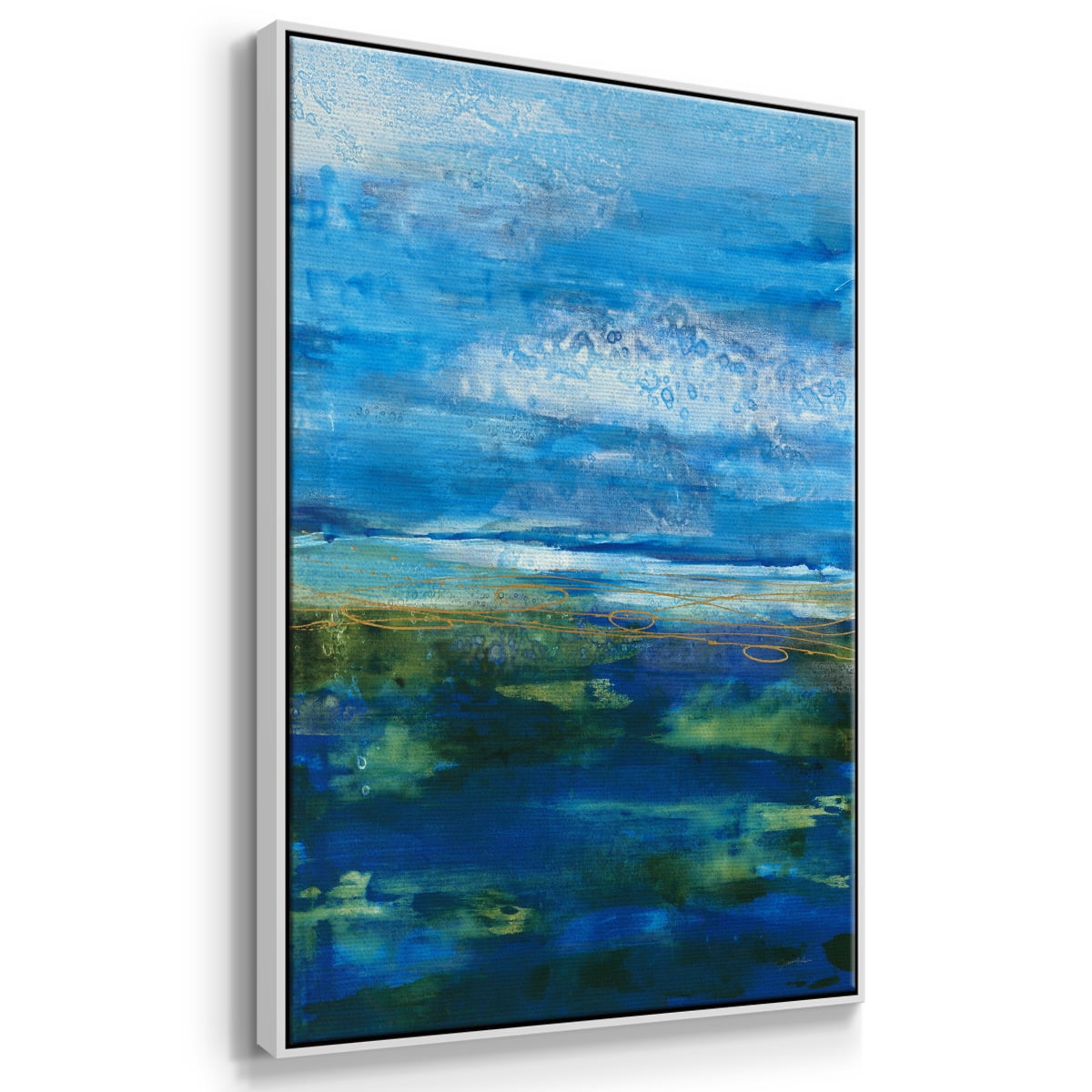 Island Groove Framed Premium Gallery Wrapped Canvas - Ready to Hang