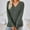 Green, variant on GSPCLAM V Neck Blouse for Women Casual Long Sleeve Shirts Solid Color Trendy Fall Well-Fitting T-Shirts Green XL