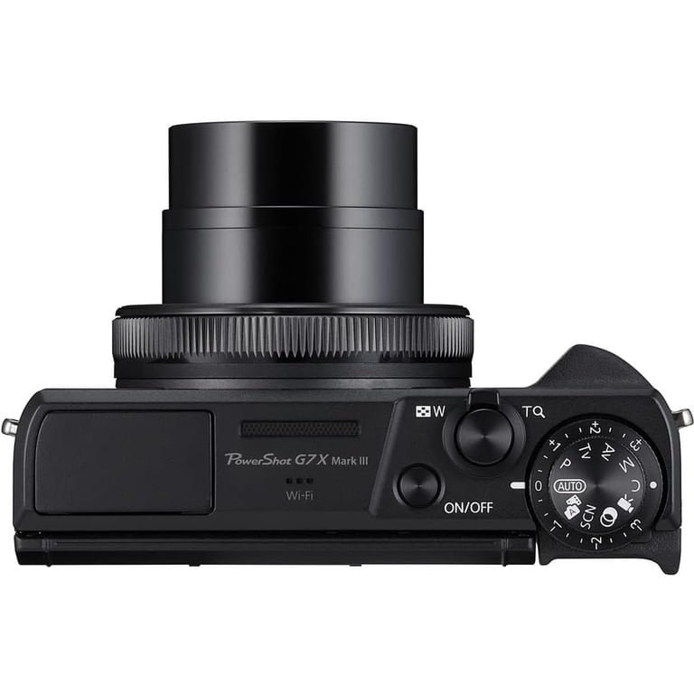 Canon PowerShot G7 X Mark III Compact Digital Camera Bundle with