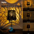 thumbnail image 2 of Lámpara de mesa Timeflies con regulador de 3 niveles, regulable, negro, 2 of 7