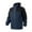 24#Navy, variant on Men's Hooded Waterproof Jacket Lightweight Rain Jacket Outdoor Casual Sportswear Man Solid Color Sports Windbreaker Drawstring Pockets Hooded Outdoor Jacket Coat