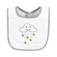thumbnail image 5 of Hudson Baby Unisex Baby Cotton Bib and Sock Set, Gray Cloud, One Size, 5 of 5