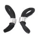 thumbnail image 3 of 25 Piezas Antideslizante Extremos de Goma Retenedor Conector Titular para Cadena de Gafas Negro, 3 of 6