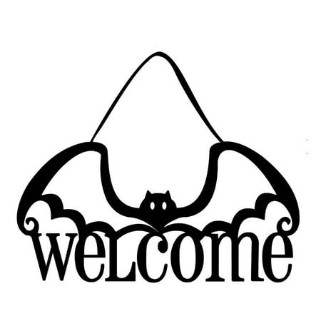 

DANMENG Flash Deals Of The Day Hangs Decor Hanging Home Bat House Non-Woven Party Decor Halloween Door Home Decor (Black）