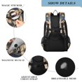 thumbnail image 4 of FORMRS School Backpack 17" Student Travel Bag with Laptop Compartment, Watercolor Astronaut, 4 of 7