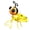 B, variant on Dserhfy Metal Bee Garden Statue Small Cute Bumble Bee Sculpture Outside Fence Lawn Yard Art Ornament for Garden Backyard Table Wall Decor