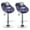 E, variant on Stretch Bar Stool Covers Set of 2, Elastic Short Back Pub Counter Slipcovers, Washable Seat Protectors for Kitchen & Home Bar