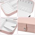 thumbnail image 5 of nipocaio Jewelry Box Organizer, Leatherette Travel Jewelry Storage Case Jewelry Gift, 5 of 5