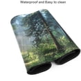 thumbnail image 4 of Desk Mat,Forest Extended Gaming Mouse Pad for Office Work & Game,Computer Keyboard Mouse Mat Desk Non-Slip Rubber Base Large Mousepad with Stitched Edges, 31.5x15.7inch, 4 of 6