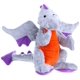thumbnail image 1 of Juguete GoDog Dragons Gris con Protección para Masticar Tamaño Grande, 1 of 5