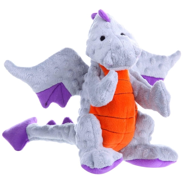 Juguete GoDog Dragons Gris con Protección para Masticar Tamaño Grande