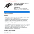 thumbnail image 2 of Washer Pump - Compatible with 2018 - 2022 Chevy Equinox 2019 2020 2021, 2 of 2
