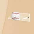thumbnail image 2 of MasteelfCA Wall Baseball Bat Rack Clear Softball Storage Bracket Acrylic Bat Display Stand, 2 of 8