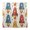 Hand Drawn Rocket, variant on Dailycode Shower Curtain Liners 72x72in Water Resistant Machine Washable Rustproof Grommets Fabric Bath Curtain, Hand Drawn Rocket