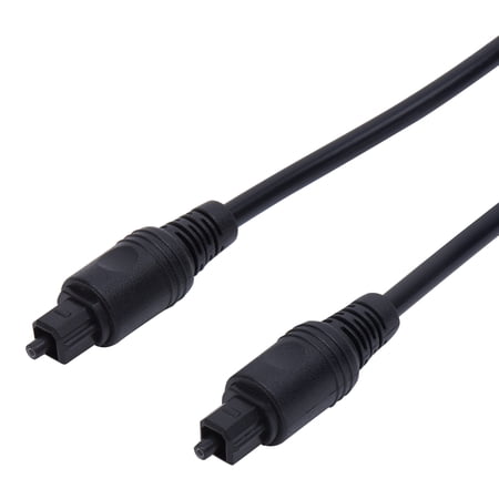 ONN 6′ DIGITAL OPTICAL AUDIO CABLE, BLACK