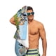 thumbnail image 5 of Bluey Toalla de playa de secado rápido con diseño temático, regalo para mujeres y niñas, ideal para cumpleaños, fans, amantes de la música, uso en la playa o al aire libre,78*160cm, 5 of 6