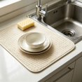 thumbnail image 5 of Large Absorbent Microfiber Dish Drying Mat, 20x15 Inch Kitchen Counter Drainer Pad, 38x50cm, 1 Mat, 5 of 7