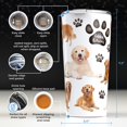 thumbnail image 3 of Greenline Goods Golden Retriever Insulated Tumbler With Lid 20 oz - Perfect For Dog Moms, Dads, Lovers - Golden Retriever Insulated Mug - Tumbler Dog Breed Design - Hand Wash Preferred Non-Slip Base, 3 of 6