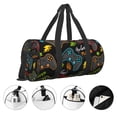 thumbnail image 5 of Bingfone Play Game3 Print Gym Duffle Backpack for Men Women,Travel Weekender Carry-On Bags with Detachable Back Pack Straps for Traveling Overnight Climb Sports, 5 of 8