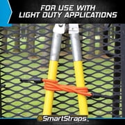SmartStraps Adjustable Bungee Cord, Assorted Colors, 10 Pack – Includes Two 12”, Two 24”, One 36”, One 48”, and Four Mini Bungee Cords – Ideal for Securing Luggage, Gas Cans, and Coolers to Vehicles