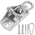 thumbnail image 2 of Gancho de suspensión de acero inoxidable Hebilla fija de alta resistencia para columpios Silla colgante Bolsa de arena Accesorios de hardware para elevación de bolsas, 2 of 10