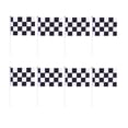 thumbnail image 1 of MasteelfCA 30pcs Chequered Formula One F1 Racing Banners Hand Waving Flags (Black + White), 1 of 7