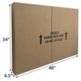 thumbnail image 3 of UBMOVE TV Moving Box, Double Wall, 72 in x 6 in x 40 in, 1 Count, 1 Pack, 3 of 15