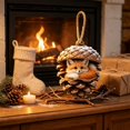 thumbnail image 4 of 2026 Christmas Indoor Home Decor 2D Flat Acrylic Christmas Hanging Ornament Decoration For Festive Holiday Tree Embellishment, 4 of 6