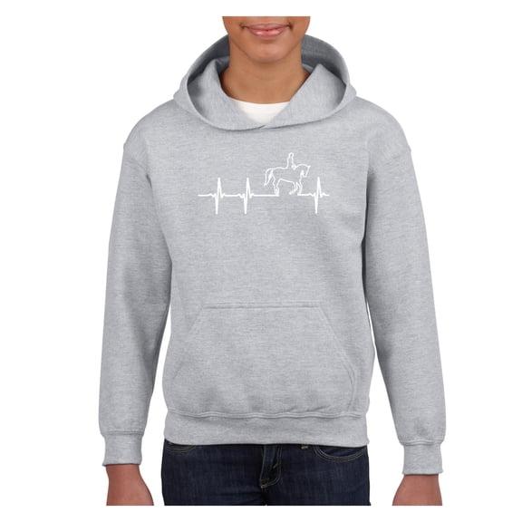 Big Boys Hoodies and Sweatshirts - Heartbeat Horses