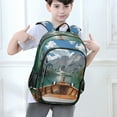 thumbnail image 6 of FORMRS Unisex School Backpack 17" Student Travel Bag with Laptop Compartment, Lake, 6 of 7