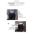 thumbnail image 3 of 2022 lamb fleece leggings women autumn and winter with velvet thickened outer wear high waist large size extra-thick integrated thermal cotton pants XL, 3 of 8