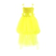 thumbnail image 5 of Kogui Girls Dresses Graduation Toddler Baby Girl Dress Summer Ruffle Kids Casual Beach Party Dresses 4T 6T (Yellow,4-6 Years), 5 of 6