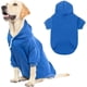 thumbnail image 1 of Sudadera con capucha para perros KOOLTAIL Basic, suave y cálida, para perros XL, azul, 1 of 8