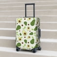 thumbnail image 6 of Disketp Green Avocado Elastic Travel Luggage Cover Travel Suitcase Protective Cover For Trunk Case Apply To 18''-32'' Suitcase Cover-X-Large, 6 of 7