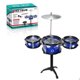 thumbnail image 3 of 3/5 tambor baquetas taburete conjunto Jazz Band instrumento Musical juguete regalo Sunnimix Instrumentos musicales Drum Toy, 3 of 6