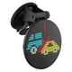 thumbnail image 1 of sweethay Panel de pantalla inalámbrico con aplicación de carga USB, programable, desmontable, 1700mAh, para ventana trasera automotriz Cámaras de salpicadero de coche, 1 of 6