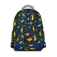 thumbnail image 3 of "Dinosaur Themed School Backpack for Teens & Adults - Waterproof Laptop Backpack for College & Work, Durable Bookbag with Large Capacity for Travel", 3 of 6