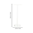 thumbnail image 3 of Weiweiguan 1pc T-shape Earring Storage Rack Acrylic Earring Display Rack Jewelry Holder, 3 of 6