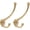Gold, variant on CATPAN 2Pcs Antique Solid Brass Clothes Hooks Entryway Coat Hooks Scarf and Jacket Hangers Perfect Bath Towel Heavy Hooks (Gold)