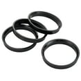 thumbnail image 4 of 4pcs Car Hub Centric Rings Car Wheel Bore Center Plastic Spacer Ring 66.6mm OD To 57.1mm ID Wheel Center Cap, 4 of 6