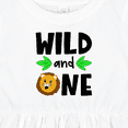 thumbnail image 4 of Inktastic Wild and One Cute Lion Birthday Girls Baby Dress, 4 of 5